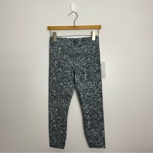 Athleta Elation Textured 7/8 Tight Blue & Teal 22” Size Small Petite NWT